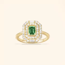 BAGUE RAPHAELLE EMERAUDE