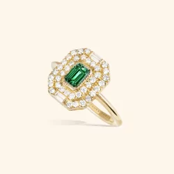 BAGUE RAPHAELLE EMERAUDE