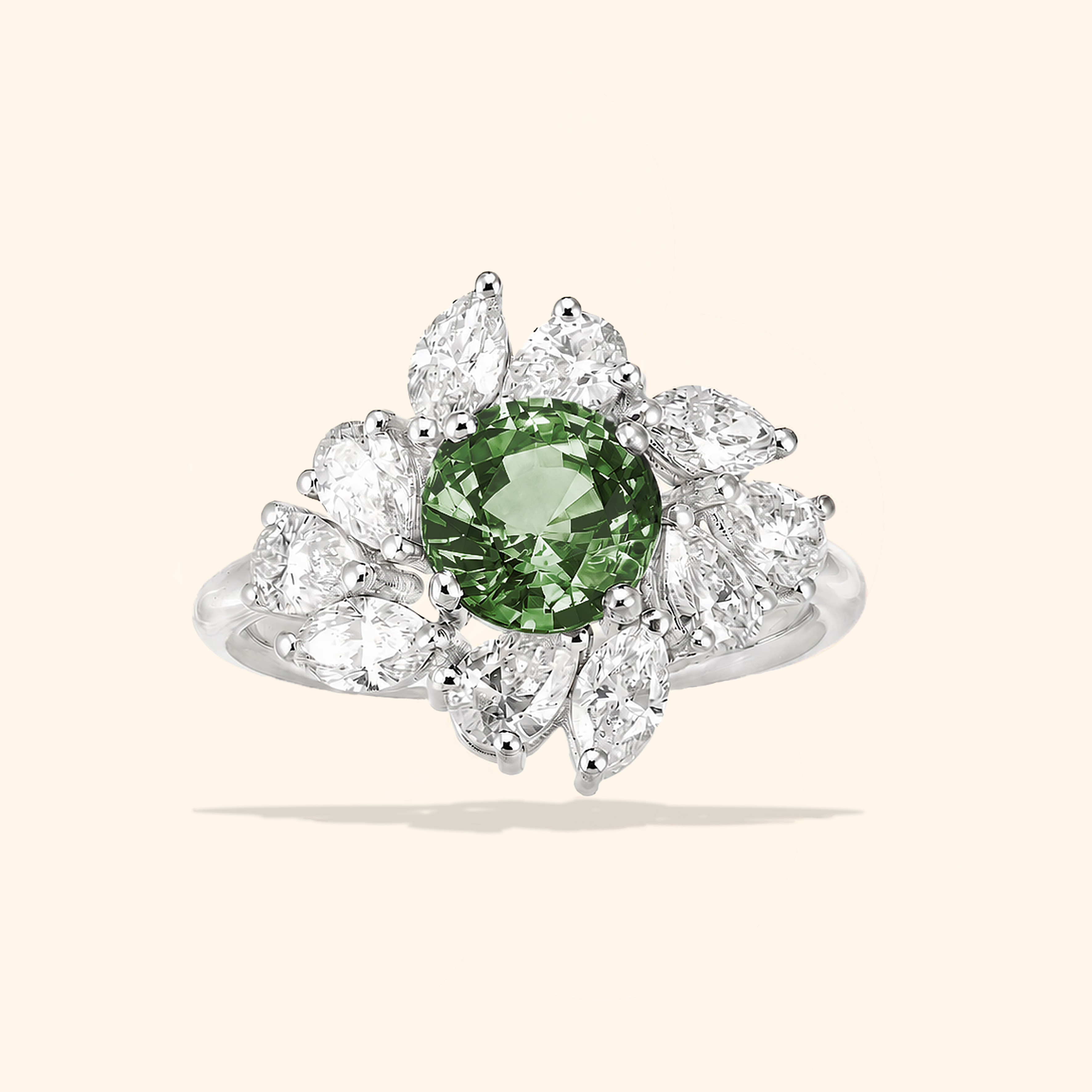 Agathe Saphir Vert