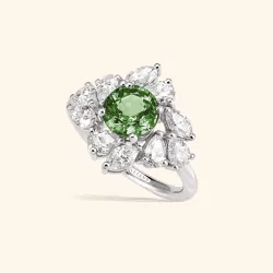 Agathe Saphir Vert