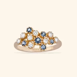 Magic Topkapi Blue Grey Sapphire