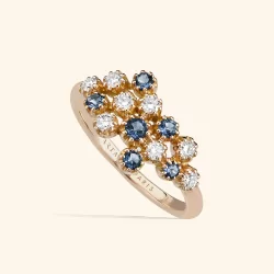 Magic Topkapi Blue Grey Sapphire