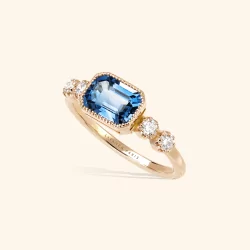 Antoinette Light Blue Sapphire