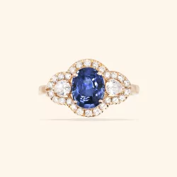 Anacapri Petite Saphir Bleu Foncé