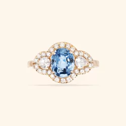 Anacapri Petite Light Blue Sapphire