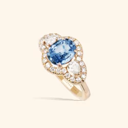 Anacapri Petite Light Blue Sapphire