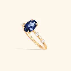 Ines Saphir Bleu Foncé