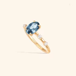 Ines Saphir Bleu Gris